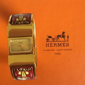 Auth Hermes loquet watch